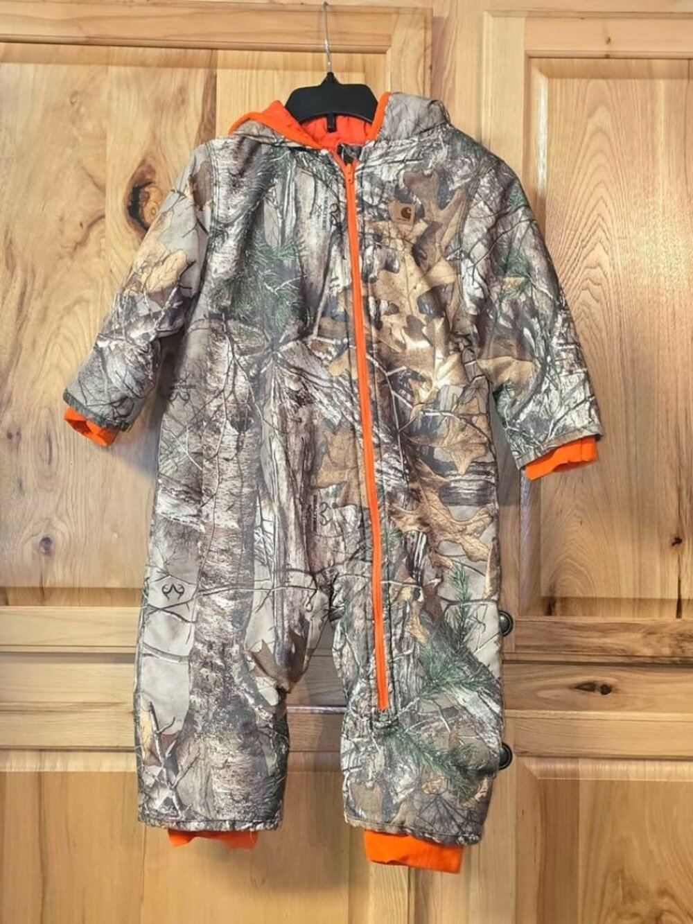 Carhartt Toddler 24M Realtree Xtra Camo Insulated Bunting Suit Snowsuit Coverall